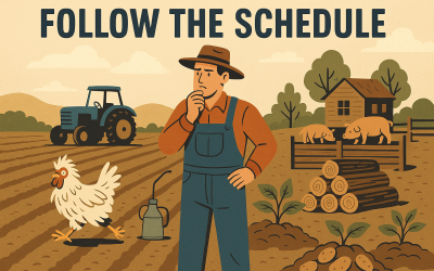 Follow the Schedule