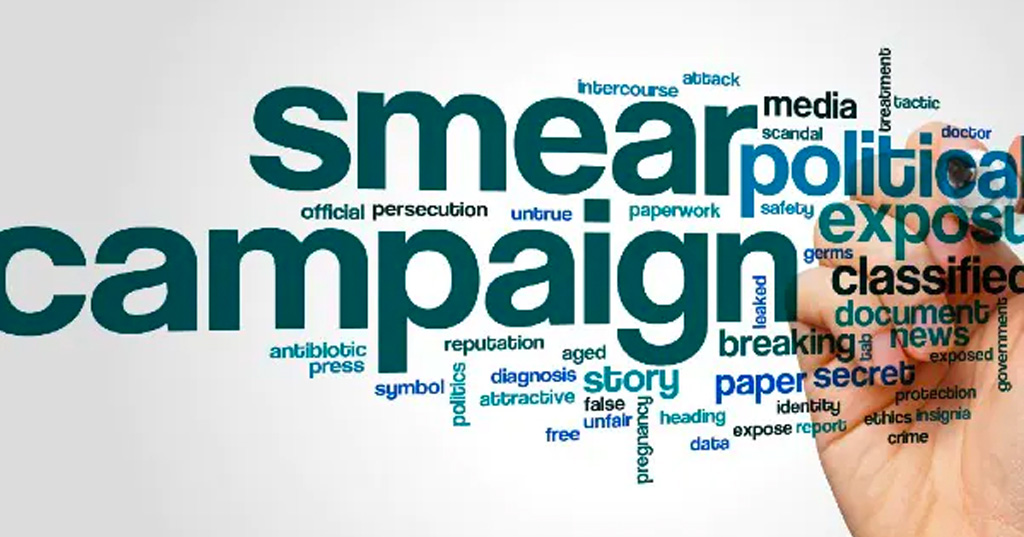 smear campaign
